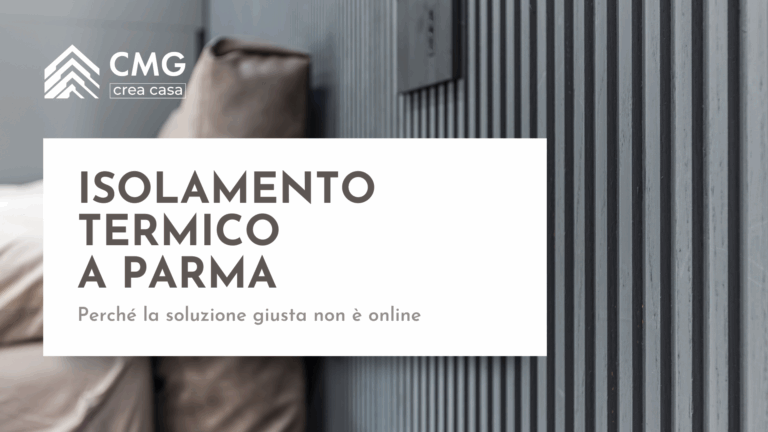 Guida all'isolamento termico a Parma: un tecnico CMG valuta la soluzione migliore per il cliente.