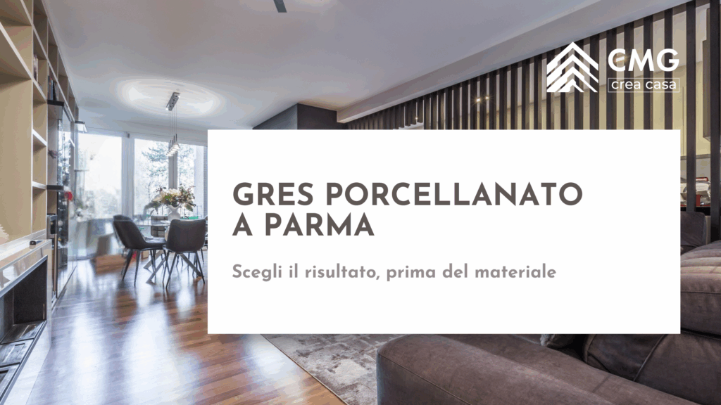 Mario Conte di CMG Crea Casa racconta il pavimento in gres porcellanato a Parma, spiegando l'importanza della posa a regola d'arte per un risultato perfetto.