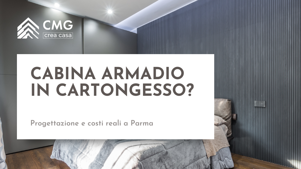 Mario Conte spiega come realizzare una cabina armadio in cartongesso a Parma