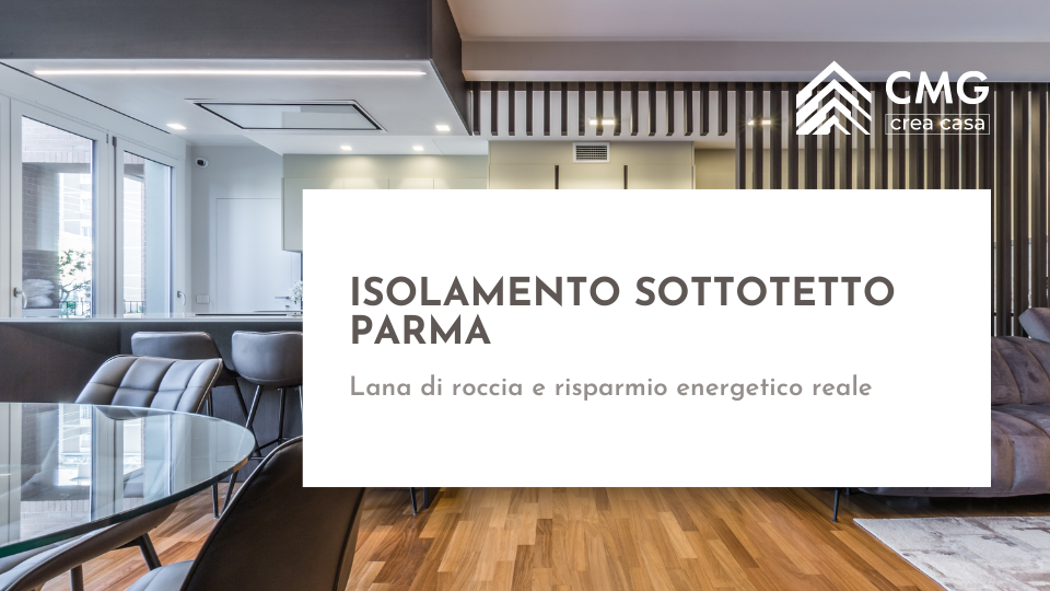 Mario Conte spiega come isolare il sottotetto a Parma con lana di roccia