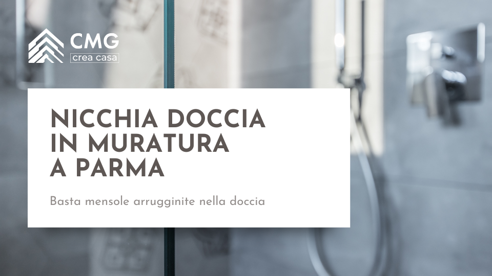 Mario Conte spiega come realizzare una nicchia doccia in muratura a Parma