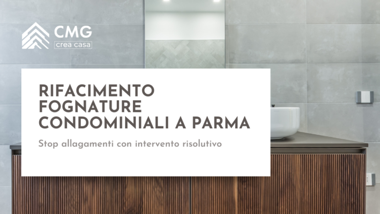 Mario Conte illustra il rifacimento delle fognature condominiali a Parma