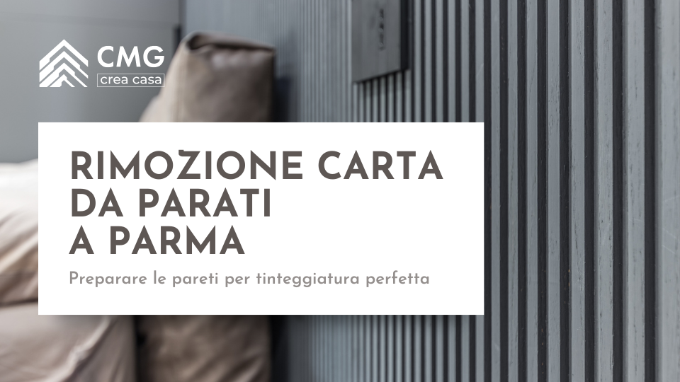 Mario Conte spiega come rimuovere la carta da parati e preparare i muri a Parma