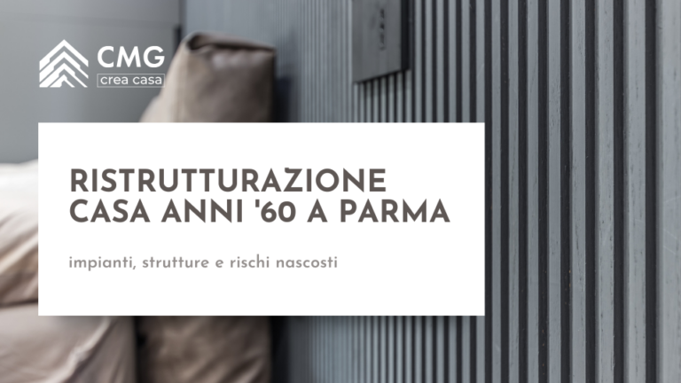 Mario Conte spiega come ristrutturare una casa degli anni '60 a Parma