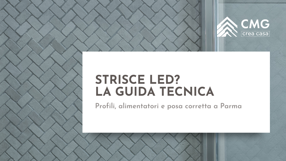 Mario Conte spiega come installare le strisce LED con profili tecnici a Parma