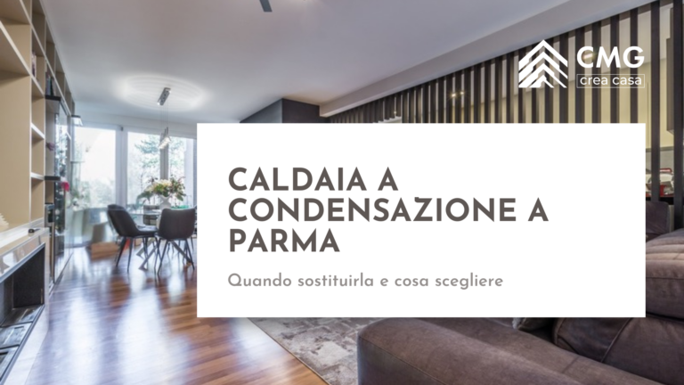 Mario Conte spiega la caldaia a condensazione a Parma