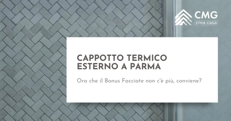 Cappotto termico esterno a Parma - CMG Crea Casa