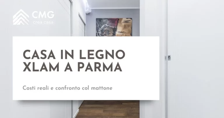 Casa in legno xlam Parma - confronto ristrutturazione - CMG Crea Casa