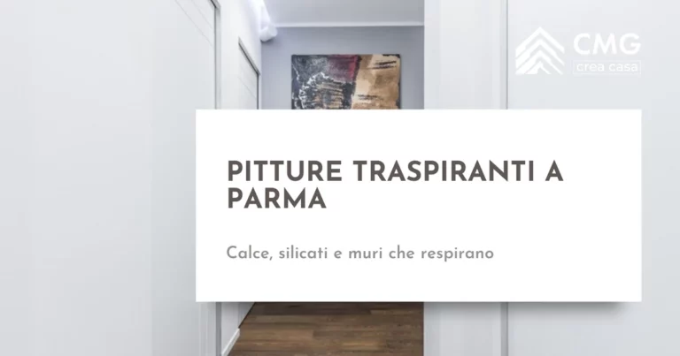 Pitture traspiranti a Parma: calce e silicati - CMG Crea Casa