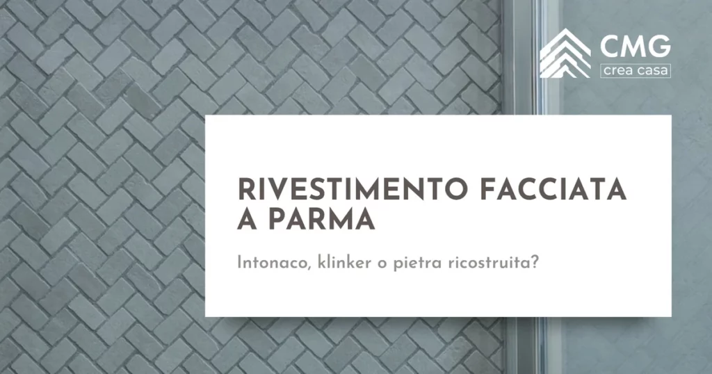 Rivestimento facciata di casa a Parma - CMG Crea Casa