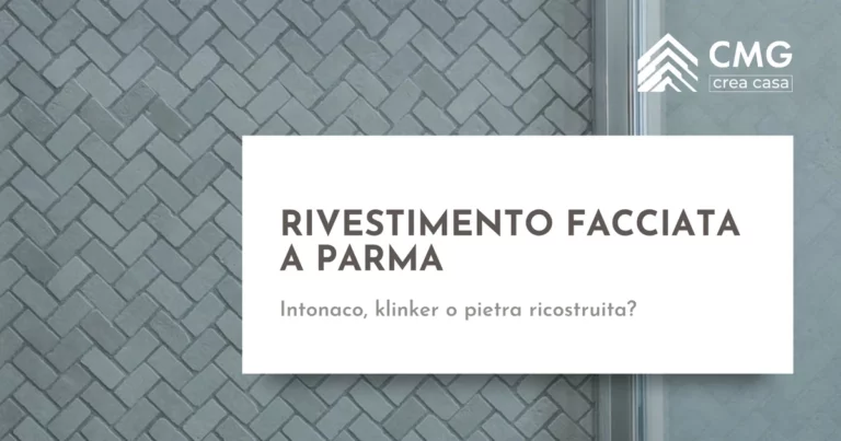 Rivestimento facciata di casa a Parma - CMG Crea Casa
