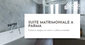 Suite matrimoniale Parma - ristrutturazione su misura - CMG Crea Casa