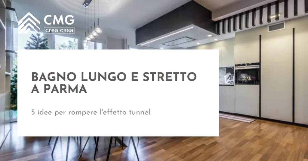 Bagno lungo e stretto a parma - CMG Crea Casa