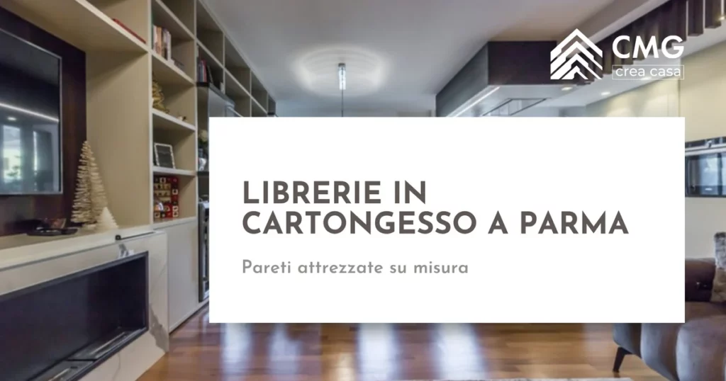 Librerie in cartongesso a parma - CMG Crea Casa