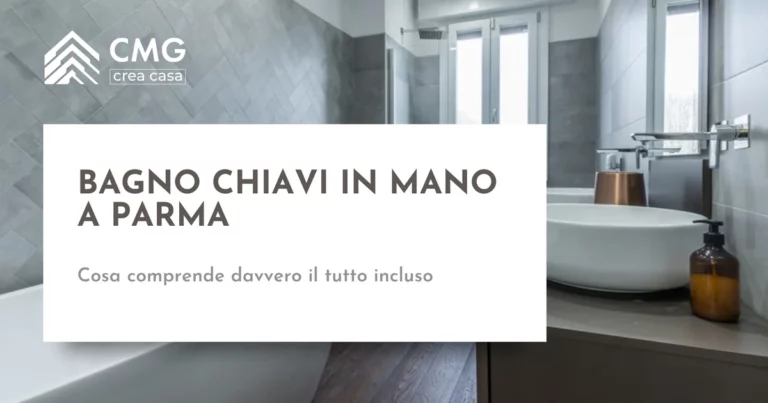 Rifacimento bagno chiavi in mano a Parma - CMG Crea Casa