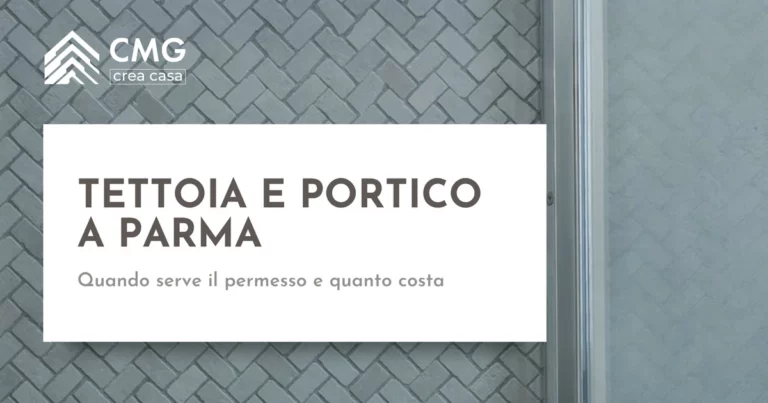 Tettoia e portico a Parma: permessi e costi - CMG Crea Casa
