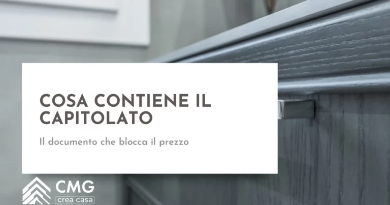 Cosa deve contenere il capitolato di ristrutturazione a Parma per non far lievitare il preventivo - CMG Crea Casa