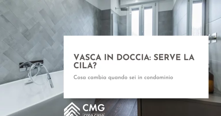 Serve la CILA per trasformare la vasca in doccia in un condominio a Parma? - CMG Crea Casa