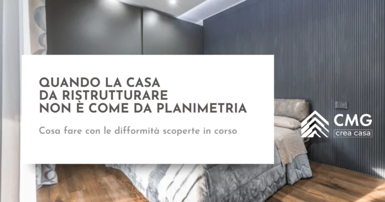 Difformità edilizie scoperte durante la ristrutturazione a Parma: cosa fare - CMG Crea Casa