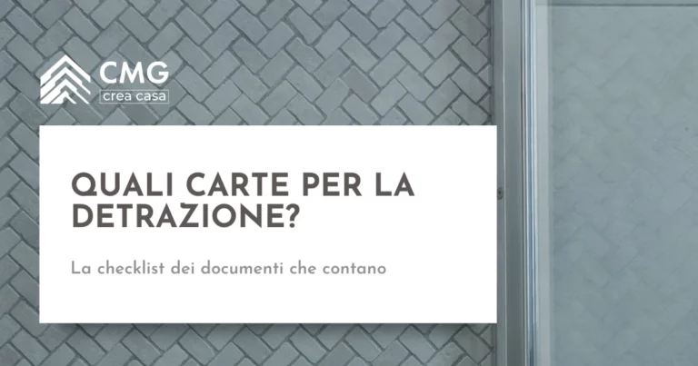Quali documenti servono per le agevolazioni fiscali quando ristrutturi a Parma - CMG Crea Casa