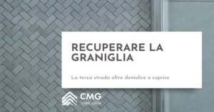 Recuperare il pavimento in graniglia a Parma invece di coprirlo