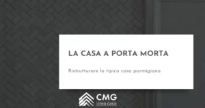 La casa a porta morta a Parma: ristrutturare attorno al passaggio coperto
