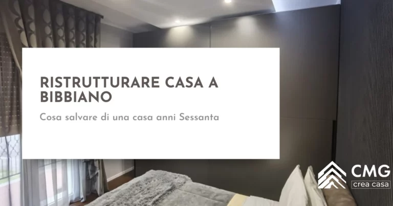 Ristrutturare casa a Bibbiano: cosa si salva di una casa anni Sessanta - CMG Crea Casa