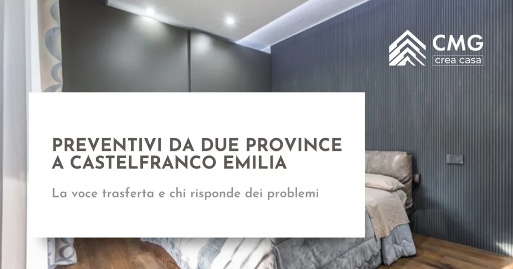 Ristrutturare casa a Castelfranco Emilia: come si confrontano i preventivi - CMG Crea Casa