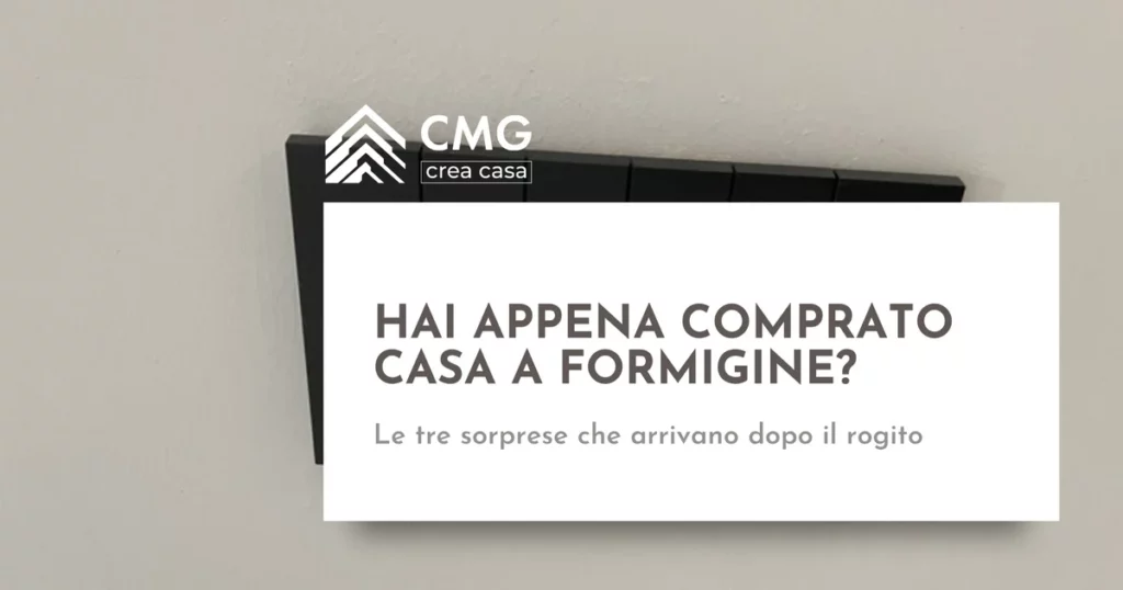 Ristrutturare casa a Formigine: cosa si scopre dopo il rogito - CMG Crea Casa