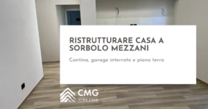 Ristrutturare casa a Sorbolo Mezzani: cantina, garage interrato e piano terra - CMG Crea Casa