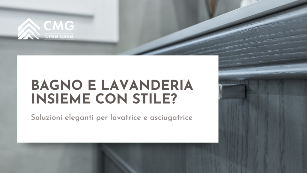 Mario Conte di CMG Crea Casa illustra una soluzione di ristrutturazione bagno lavanderia a Parma con nicchia in cartongesso e ante su misura.